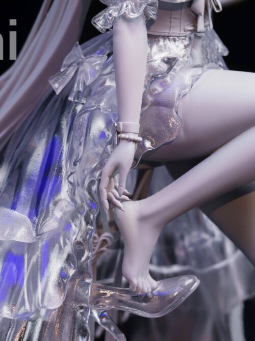 Cinderella Glass Princess GK Resin Statue