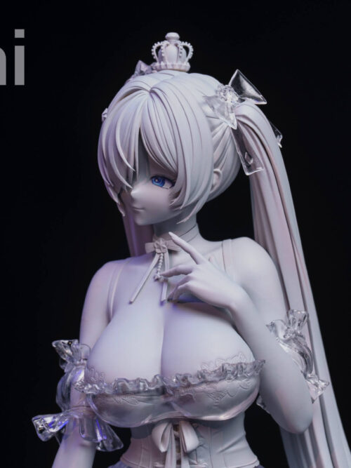Cinderella Glass Princess GK Resin Statue