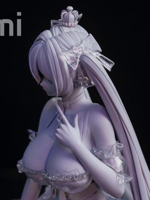 Cinderella Glass Princess GK Resin Statue