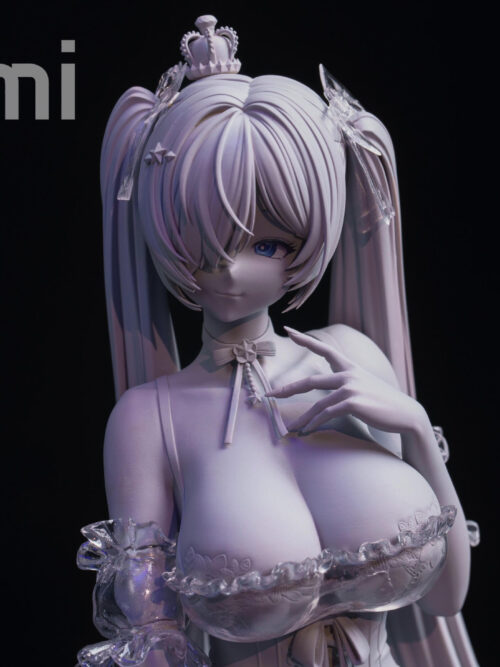 Cinderella Glass Princess GK Resin Statue