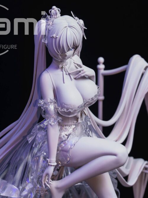 Cinderella Glass Princess GK Resin Statue