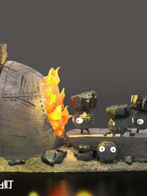 Coal-Carrying Soot Sprites GK Resin Statue