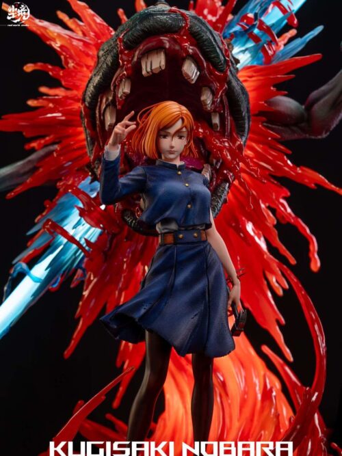 Nobara Kugisaki Cursed Energy Open Fire GK Resin Statue