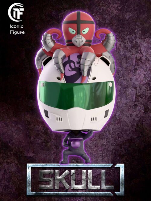 Arcobaleno Skull GK Resin Statue