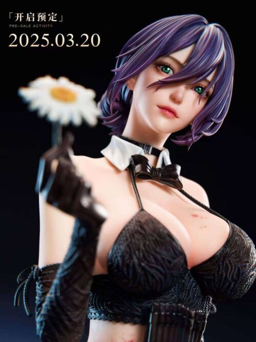 Reze Cosplay Miss Bomb GK Resin Statue