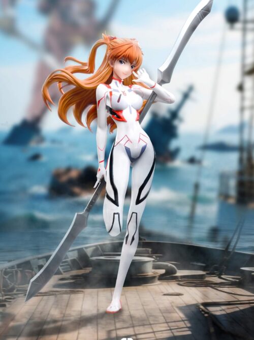 Combat Plug Suit Asuka Langley GK Resin Statue