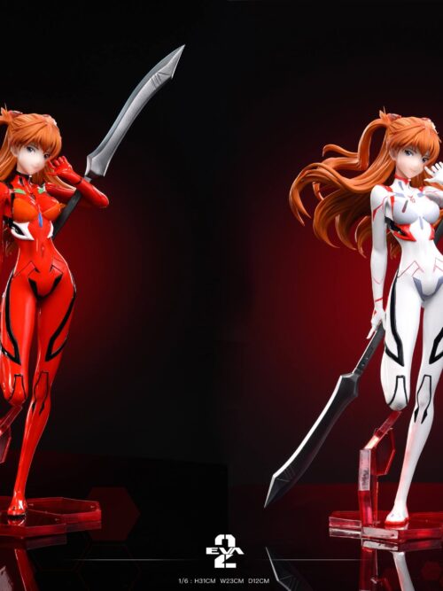 Combat Plug Suit Asuka Langley GK Resin Statue