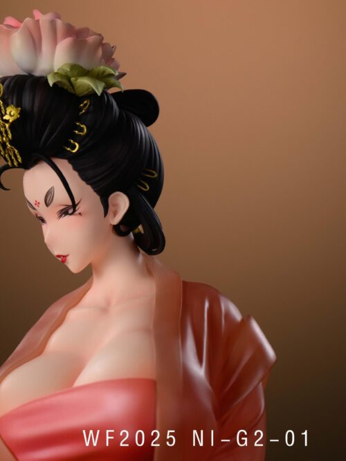 Court Ladies Adorning Their Hair with Flowers GK Resin Statue