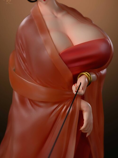 Court Ladies Adorning Their Hair with Flowers GK Resin Statue