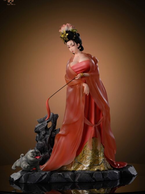 Court Ladies Adorning Their Hair with Flowers GK Resin Statue
