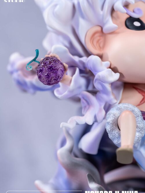 Crayon Shin-chan cos Nika Luffy GK Resin Statue