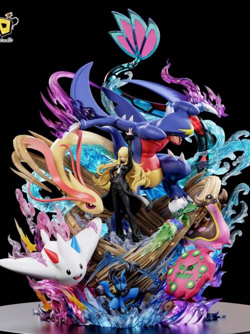 Cynthia & Full Sinnoh Team Vol. 5 GK Resin Statue