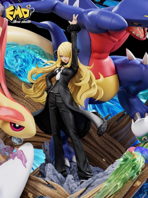 Cynthia & Full Sinnoh Team  Vol. 5 GK Resin Statue