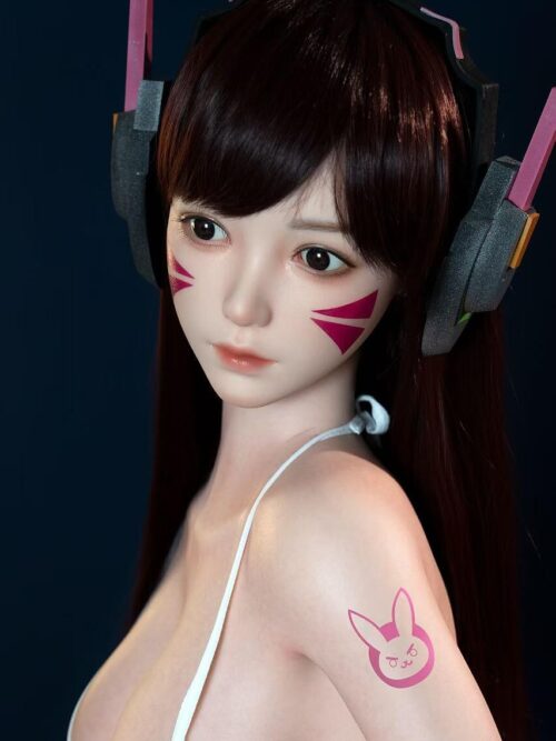 D.Va 1/1 Silicone Statue GK Resin Statue
