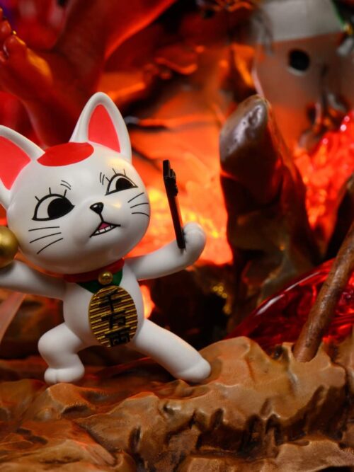Dandadan Takakura Ken & Momo Ayase & Turbo Granny Chase GK Resin Statue