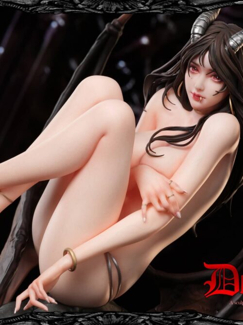 Demon Girl Artist Collaboration GK Resin Statue