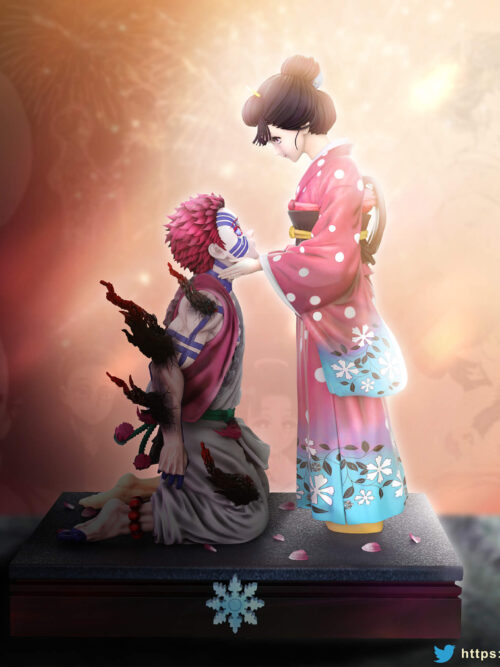 Demon Slayer Akaza & Koyuki GK Resin Statue