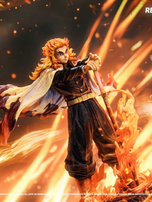 Demon Slayer Nine Hashira Series Flame Hashira Rengoku Kyojuro GK Resin Statue