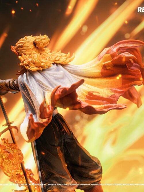 Demon Slayer Nine Hashira Series Flame Hashira Rengoku Kyojuro GK Resin Statue