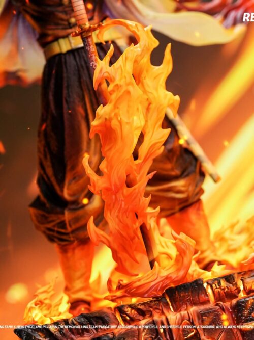 Demon Slayer Nine Hashira Series Flame Hashira Rengoku Kyojuro GK Resin Statue