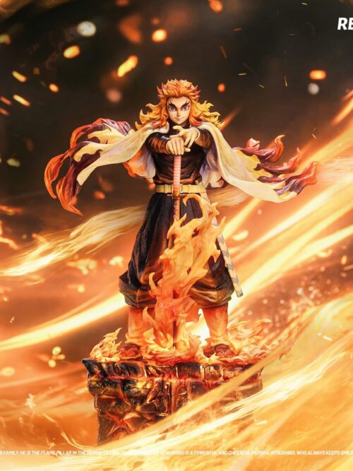 Demon Slayer Nine Hashira Series Flame Hashira Rengoku Kyojuro GK Resin Statue