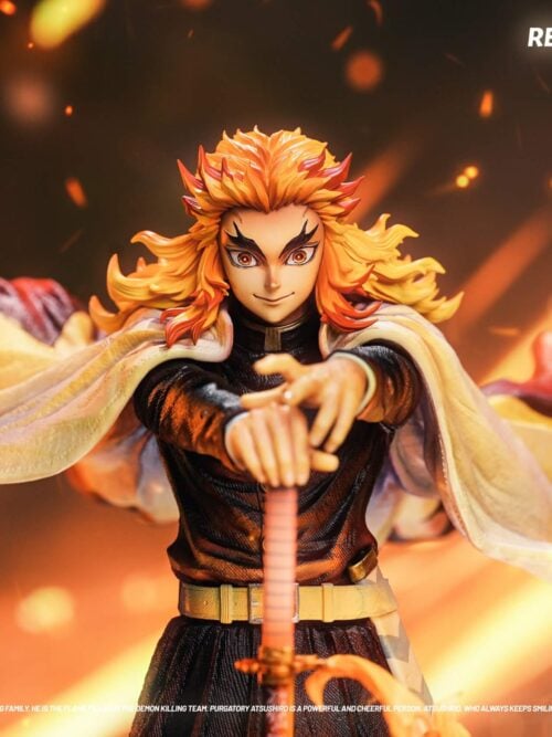 Demon Slayer Nine Hashira Series Flame Hashira Rengoku Kyojuro GK Resin Statue