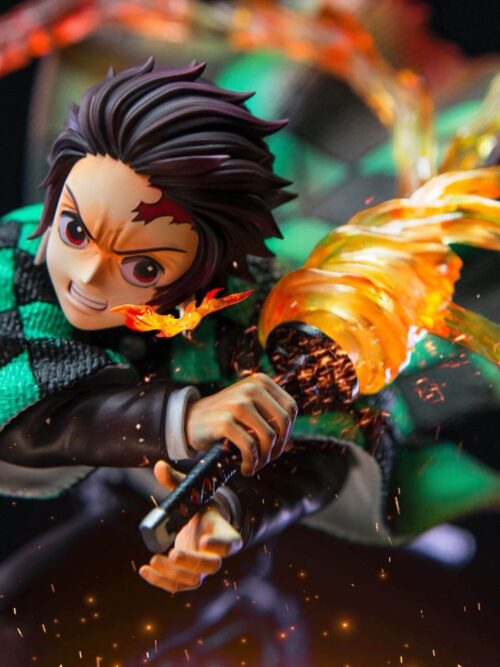 Demon Slayer Sun Breathing Kamado Tanjiro GK Resin Statue