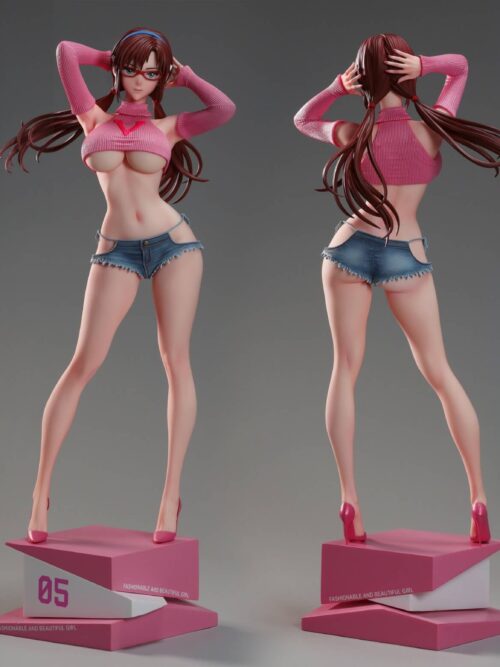Deskmate Makinami Summer Girlfriend Series GK Resin Statue