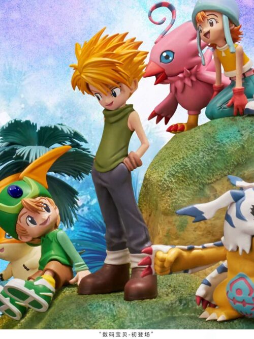 Digimon Adventure Family GK Resin Statue