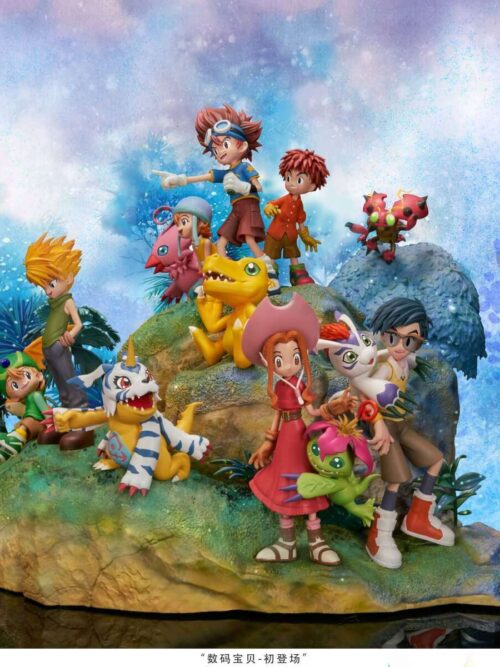 Digimon Adventure Family GK Resin Statue