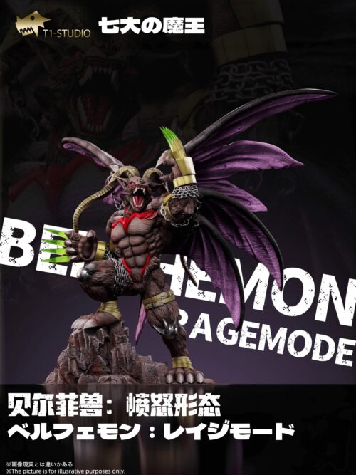Digimon Belphemon Rage Mode GK Resin Statue