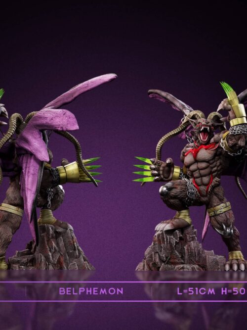 Digimon Belphemon Rage Mode GK Resin Statue