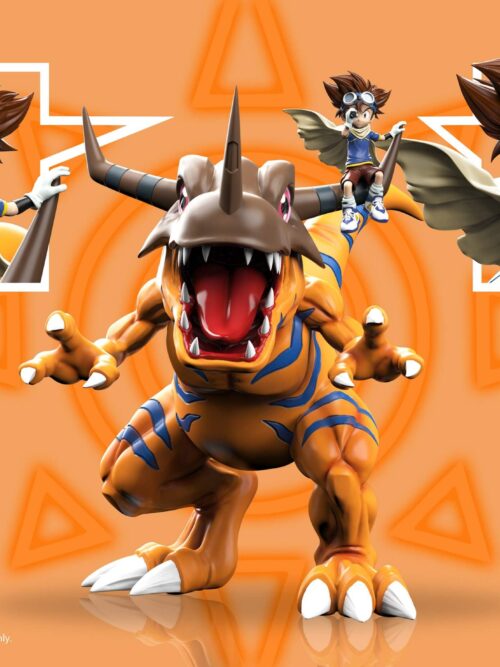 Digimon Generation 1 Riding Posture Series #4 Greymon & Yagami Taichi GK Resin Statue