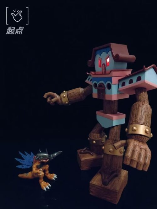 Digimon KyodaiMokujin Pinochimon House GK Resin Statue