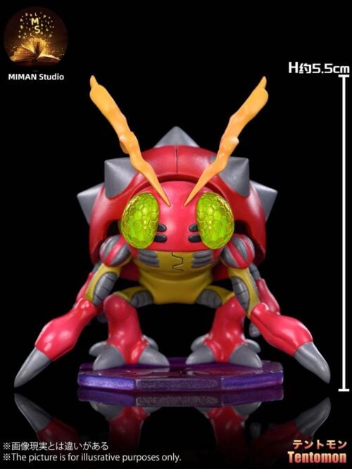 Digimon Main Character Team #6 Koushiro & Tentomon GK Resin Statue