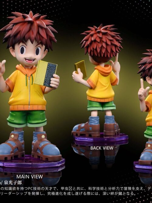 Digimon Main Character Team #6 Koushiro & Tentomon GK Resin Statue