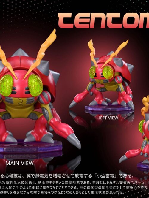 Digimon Main Character Team #6 Koushiro & Tentomon GK Resin Statue