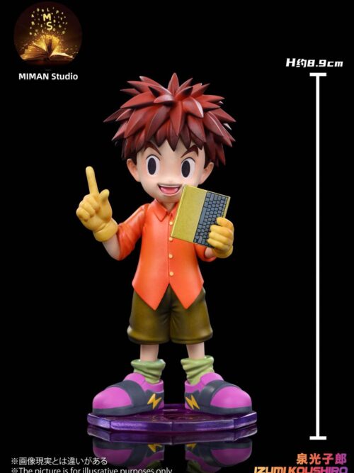 Digimon Main Character Team #6 Koushiro & Tentomon GK Resin Statue