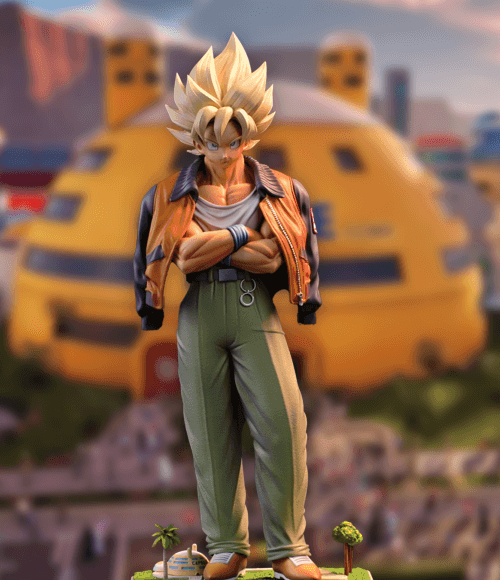 Dragon Ball Casual Wear Series #1 Son Goku GK Resin Statue