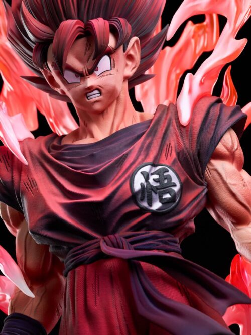 Dragon Ball Kaioken Goku GK Resin Statue