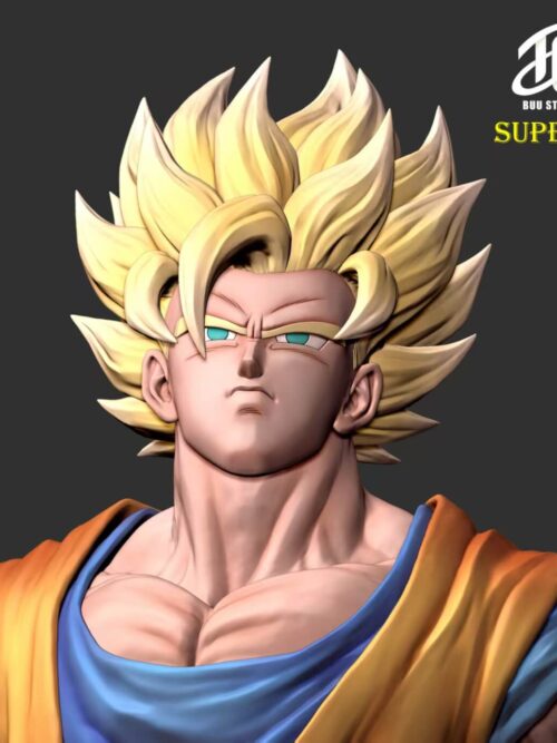Dragon Ball SSJ2 GOKU GK Resin Statue