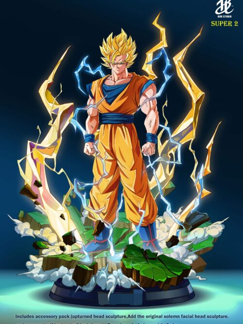 Dragon Ball SSJ2 GOKU GK Resin Statue