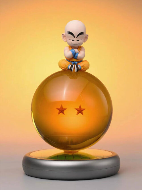 Dragon Ball Sitting Bead Series Goku & Kuririn & Master Roshi GK Resin Statue