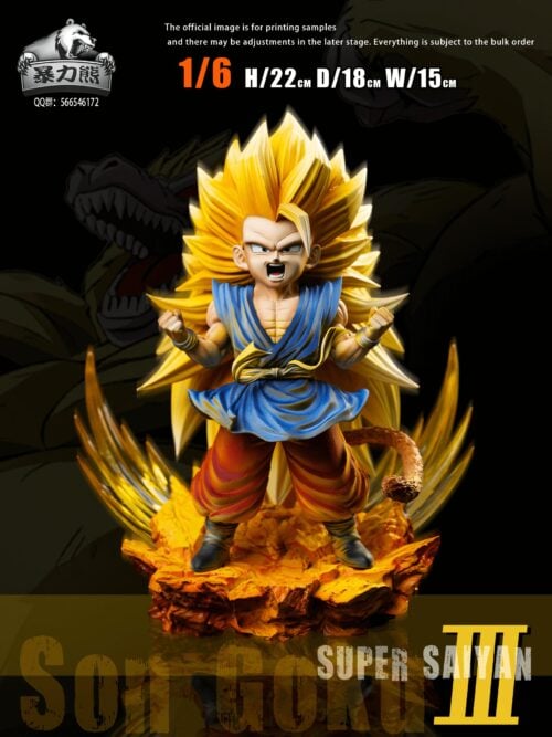 Dragon Ball Super Saiyan 3 Goku GK Resin Statue