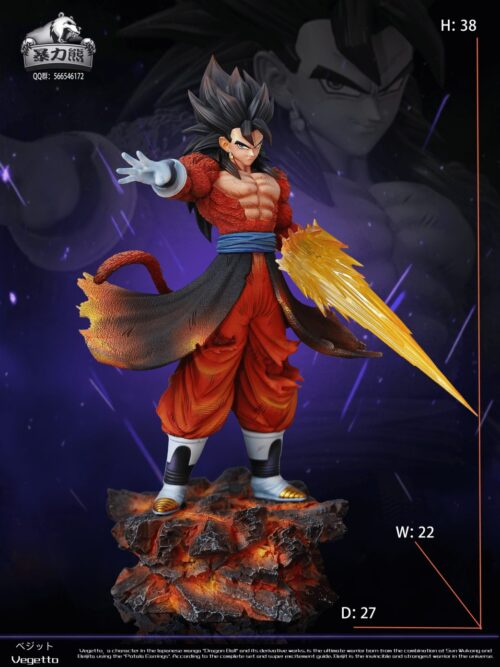 Dragon Ball Super Saiyan 4 Vegito GK Resin Statue