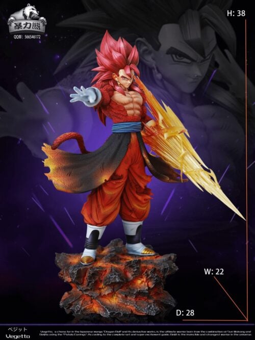 Dragon Ball Super Saiyan 4 Vegito GK Resin Statue