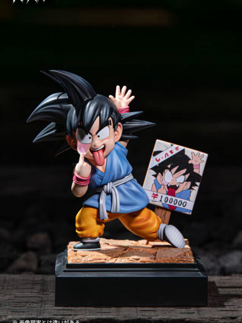 Dragon Ball Wanted Grimace Goku GK Resin Statue