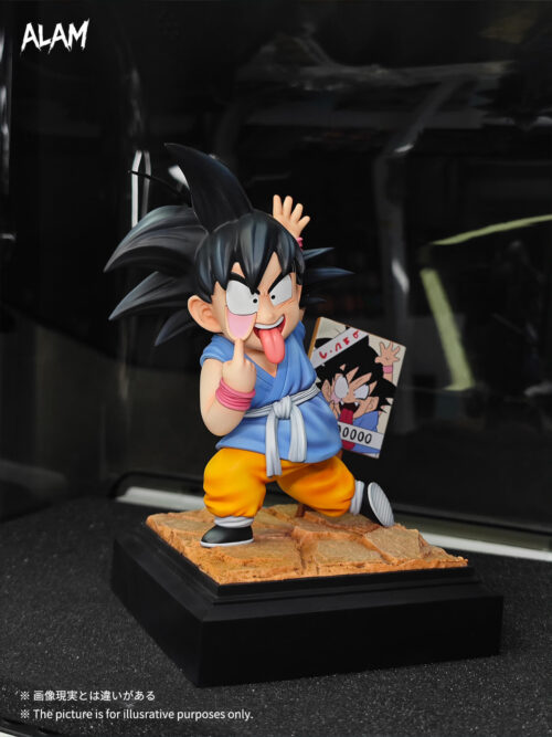 Dragon Ball Wanted Grimace Goku GK Resin Statue