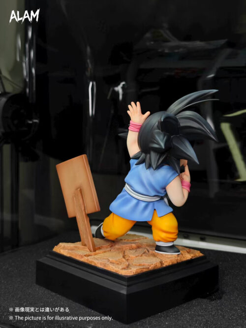 Dragon Ball Wanted Grimace Goku GK Resin Statue