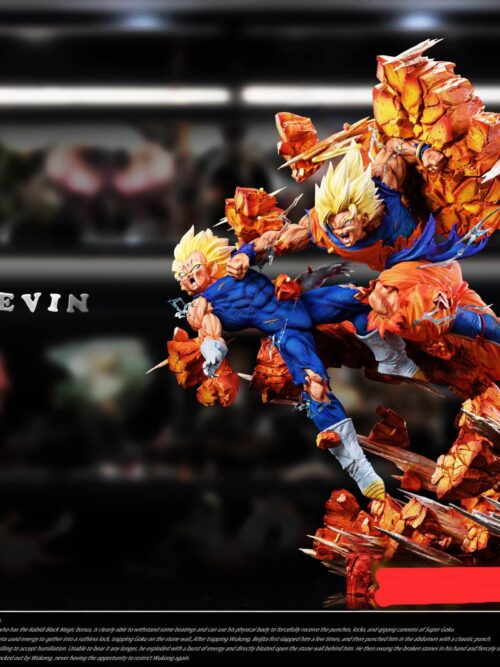 Goku vs Vegeta Duel Scene Diorama GK Resin Statue